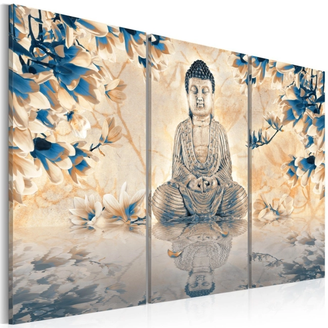 Obraz - Buddyjski rytuał OBRAZ NA PŁÓTNIE WŁOSKIM