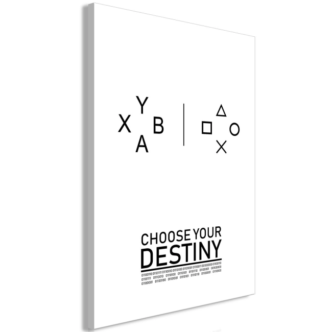 Obraz - Choose your destiny (1-częściowy) pionowy