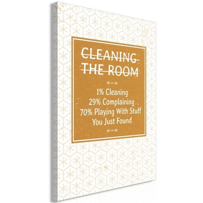 Obraz - Cleaning room (1-częściowy) pionowy