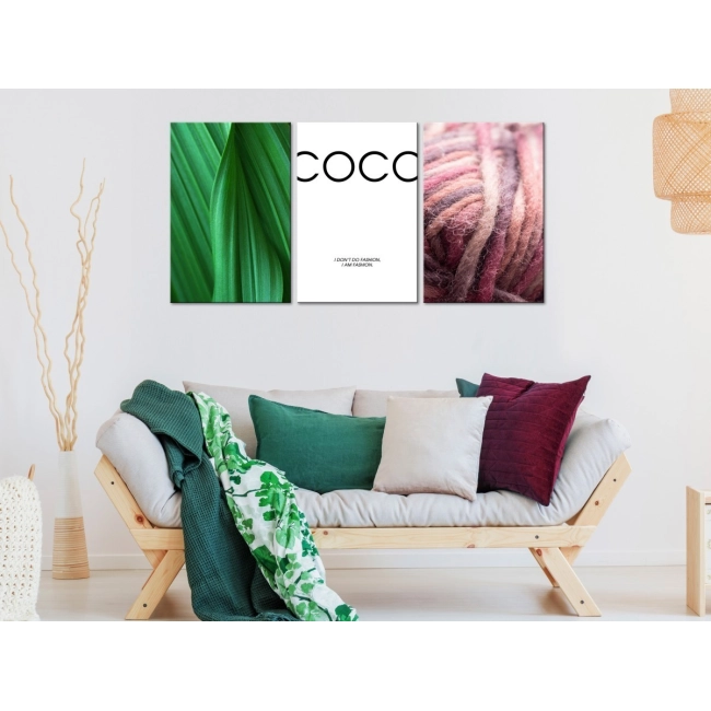Obraz - Coco (kolekcja) OBRAZ NA PŁÓTNIE WŁOSKIM
