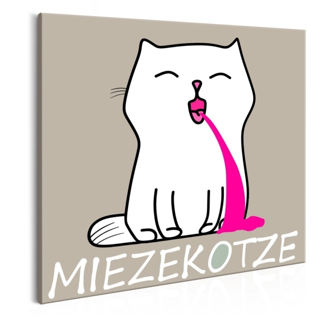 Obraz - Miezekotze OBRAZ NA PŁÓTNIE WŁOSKIM