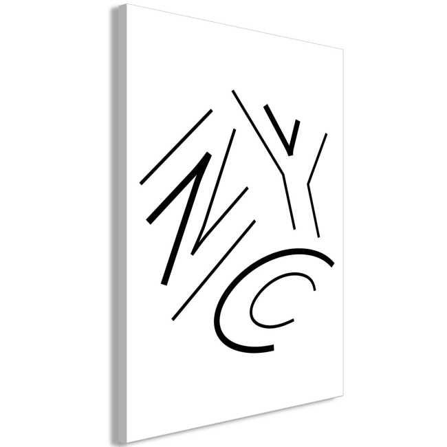 Obraz - NYC (1-częściowy) pionowy