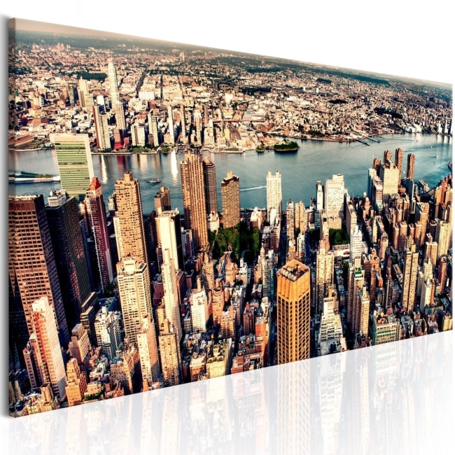 Obraz - Panorama Nowego Jorku OBRAZ NA PŁÓTNIE WŁOSKIM