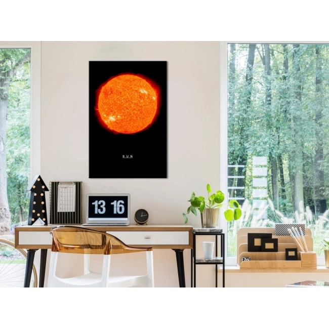 Obraz - Słońce (1-częściowy) pionowy