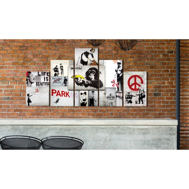 Obraz - Street Crimes: Banksy Art