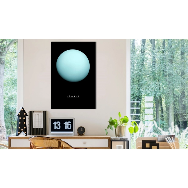 Obraz - Uran (1-częściowy) pionowy OBRAZ NA PŁÓTNIE WŁOSKIM