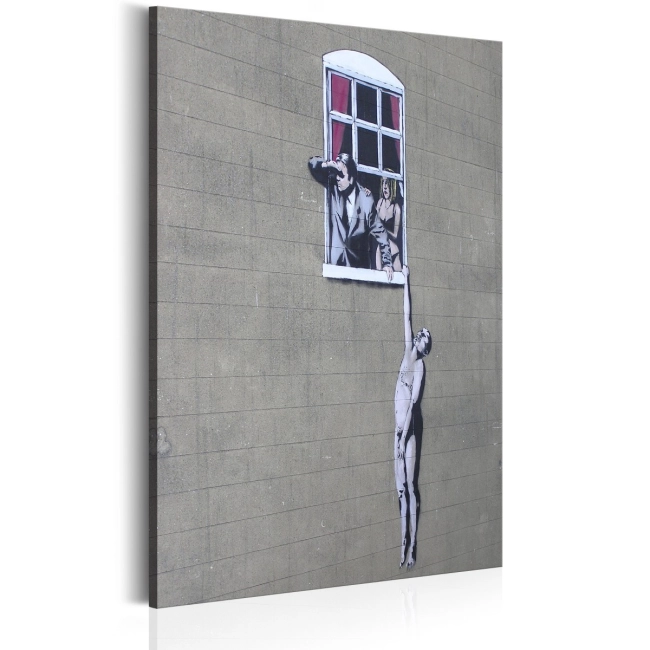 Obraz - Well Hung Lover by Banksy