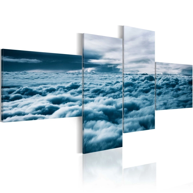 Obraz - Z głową w chmurach OBRAZ NA PŁÓTNIE WŁOSKIM