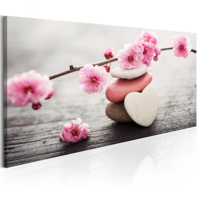 Obraz - Zen: Kwiaty wiśni V OBRAZ NA PŁÓTNIE WŁOSKIM