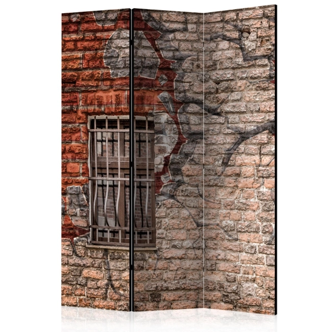 Parawan 3-częściowy - Break the Wall [Room Dividers]