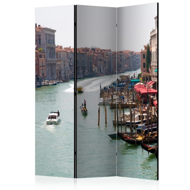 Parawan 3-częściowy - Canal Grande w Wenecji, Włochy [Room Dividers]