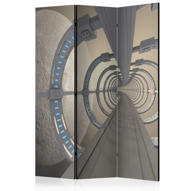 Parawan 3-częściowy - Kosmiczny tunel [Room Dividers]