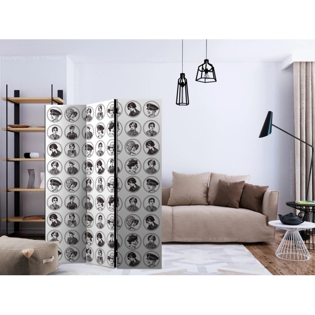 Parawan 3-częściowy - Lata 20, lata 30 [Room Dividers]