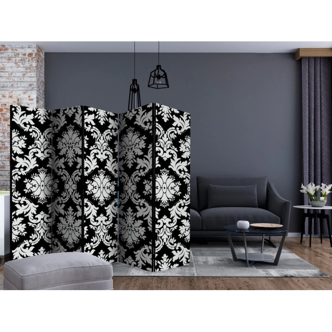 Parawan 5-częściowy - Dotyk elegancji II [Room Dividers]