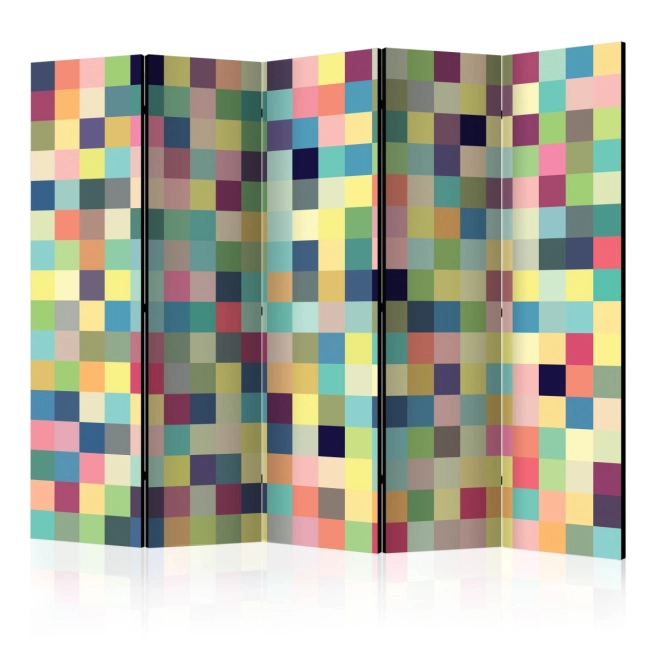 Parawan 5-częściowy - Millions of colors [Room Dividers]