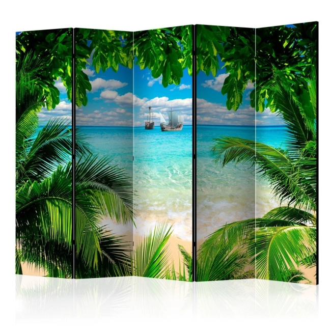 Parawan 5-częściowy - Prowincja Phuket II [Room Dividers]