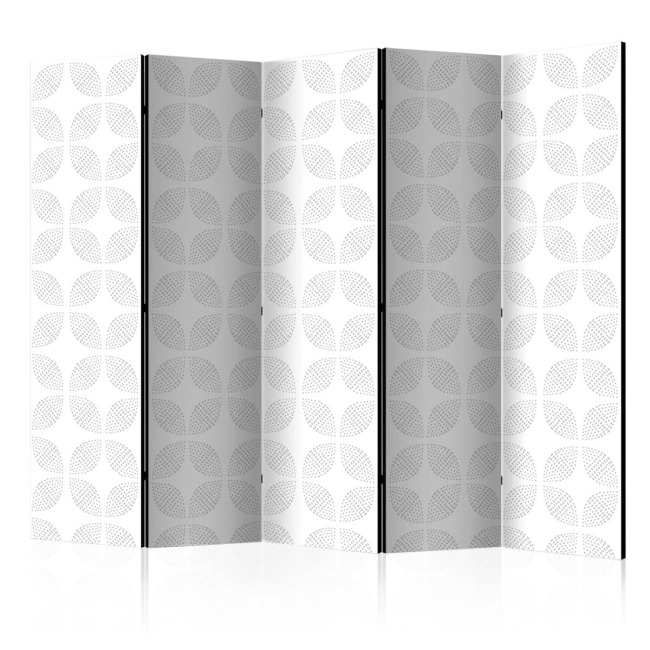 Parawan 5-częściowy - Symetryczne kształty [Room Dividers]