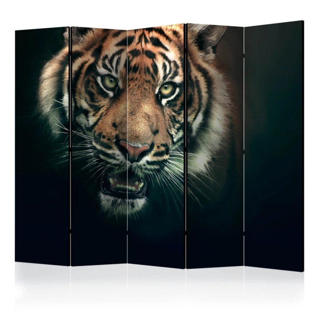 Parawan 5-częściowy - Tygrys bengalski II [Room Dividers]