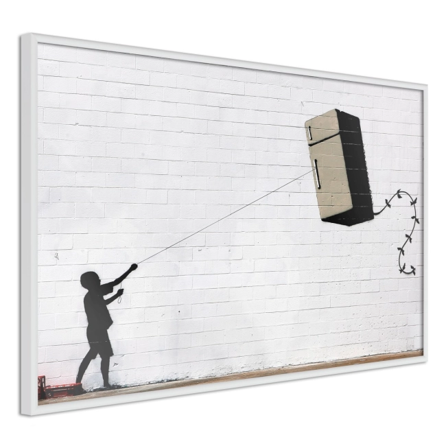 Plakat - Banksy: Fridge Kite