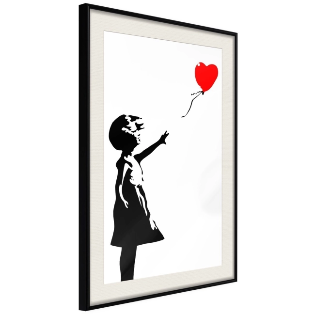 Plakat - Banksy: Girl with Balloon I