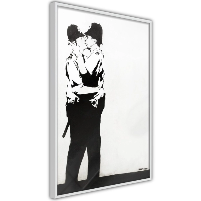 Plakat - Banksy: Kissing Coppers II