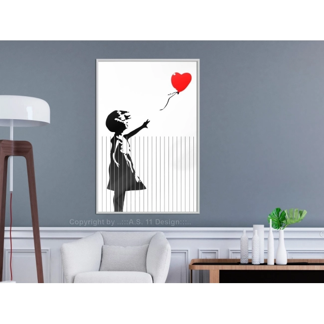 Plakat - Banksy: Love is in the Bin