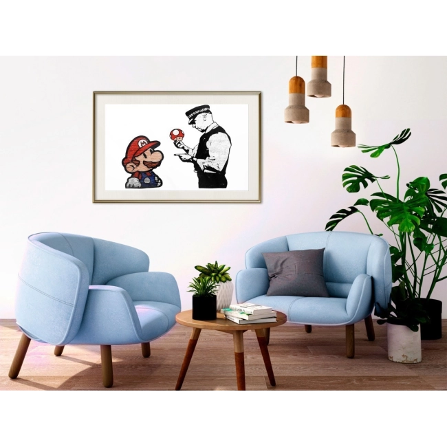Plakat - Banksy: Mario and Copper