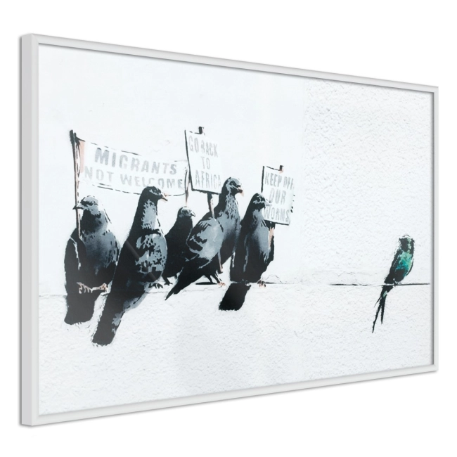 Plakat - Banksy: Pigeons