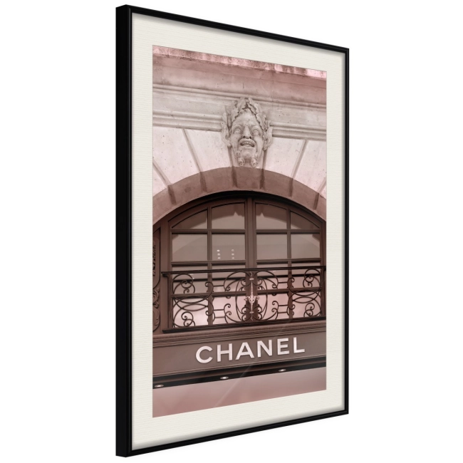 Plakat na ścianę Chanel architektura