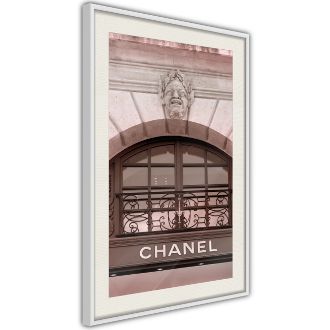 Plakat na ścianę Chanel architektura