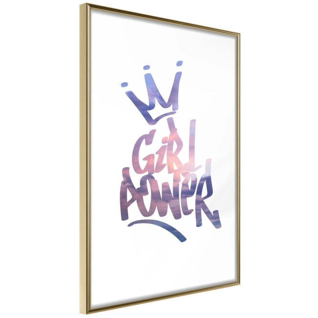 Plakat - Dziewczęca siła WOMEN