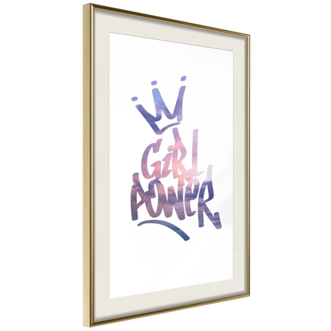 Plakat - Dziewczęca siła WOMEN