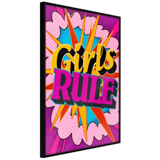 Plakat - Dziewczyny rządzą (kolorowy) WOMEN