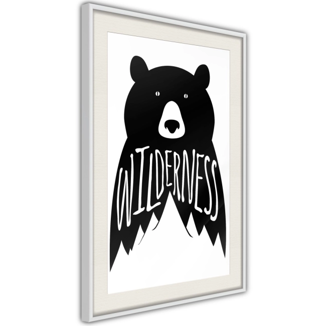 Plakat - Dziki niedźwiedź