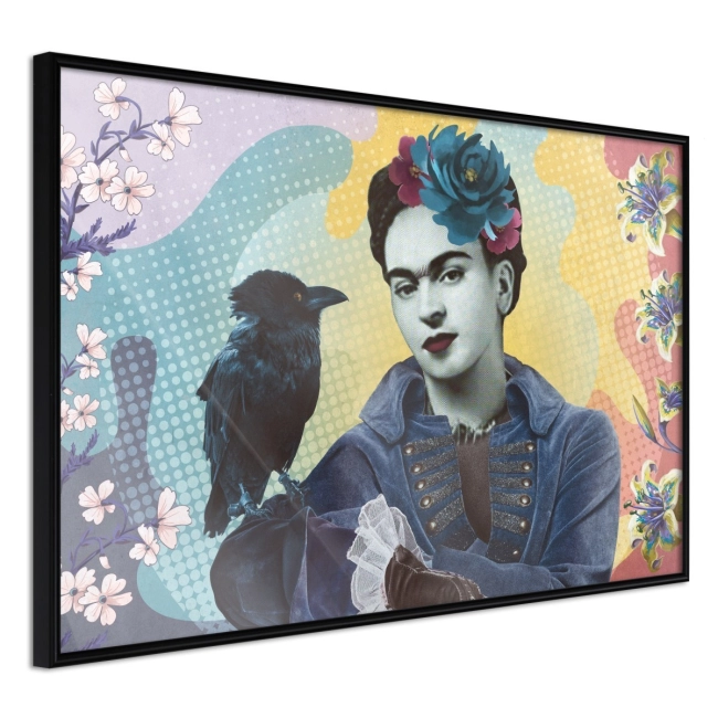 Plakat - Frida z krukiem WOMEN