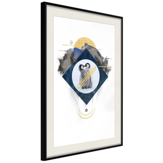 Plakat - Małe pingwiny