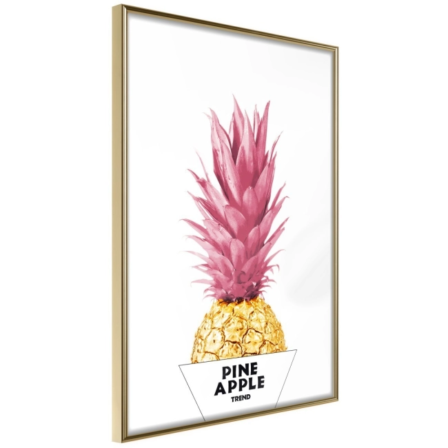 Plakat - Modny ananas