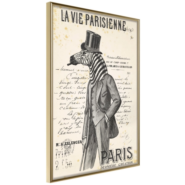 Plakat - Paryskie Życie