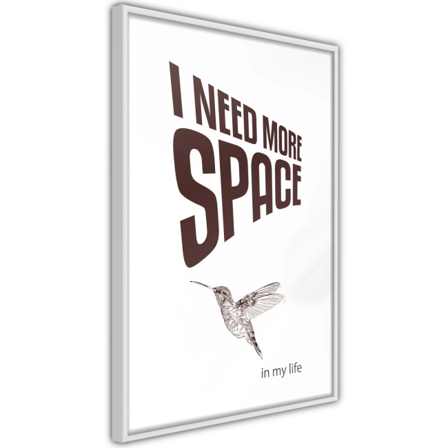 Plakat - Potrzebna przestrzeń INSPIRACJE