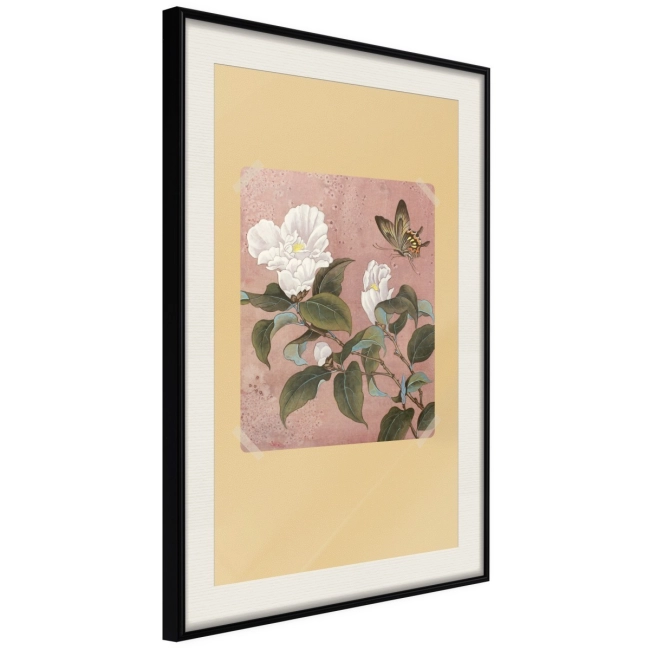 Plakat - Rododendron i motyl