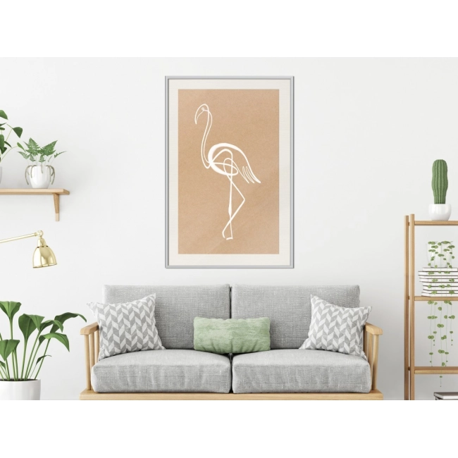 Plakat - Samotny ptak