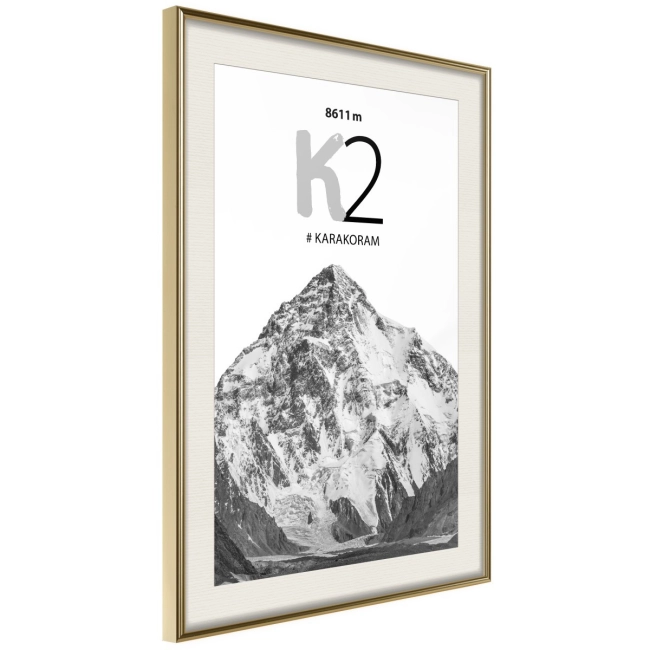 Plakat - Szczyty świata: K2