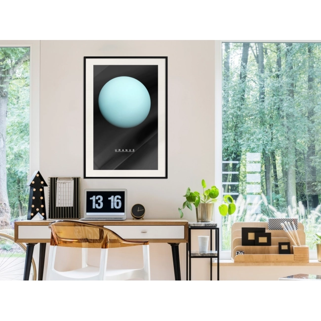 Plakat - Układ słoneczny: Uran