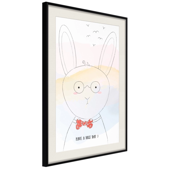 Plakat - Uprzejmy królik KIDS
