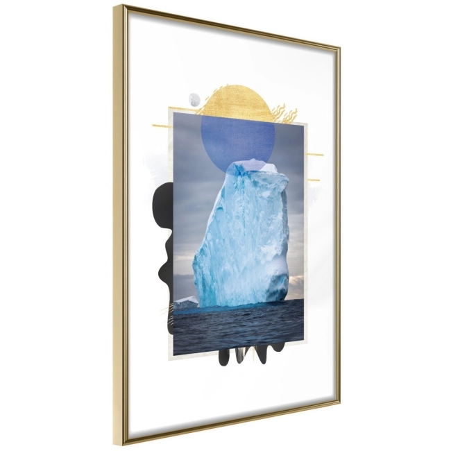 Plakat - Wierzchołek góry lodowej