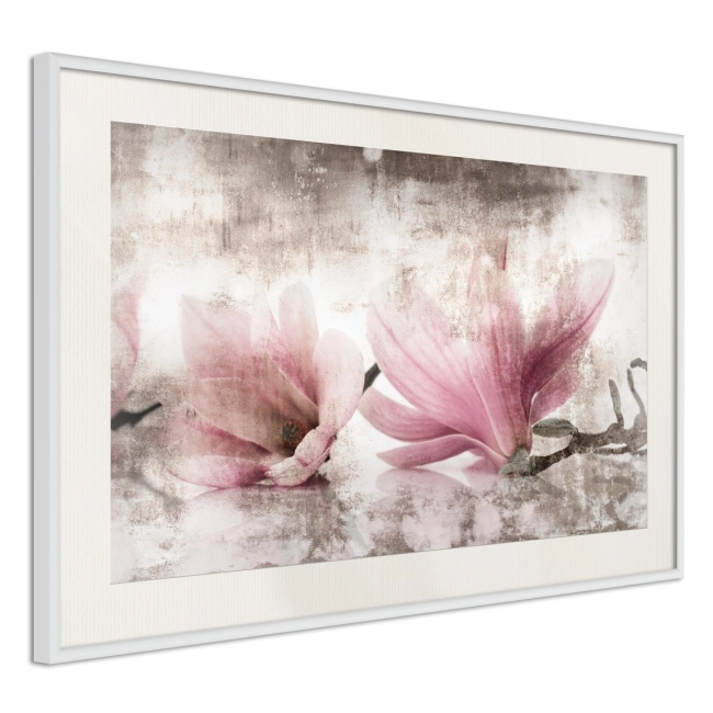 Plakat - Zerwane magnolie