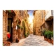 Fototapeta - ULICZKA Kolorowa uliczka w Toskanii
