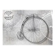 Fototapeta - Vintage bicycles - black and white