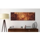 Obraz - Bursztynowa Mandala OBRAZ NA PŁÓTNIE WŁOSKIM