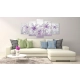 Obraz - Fioletowe gracje OBRAZ NA PŁÓTNIE WŁOSKIM